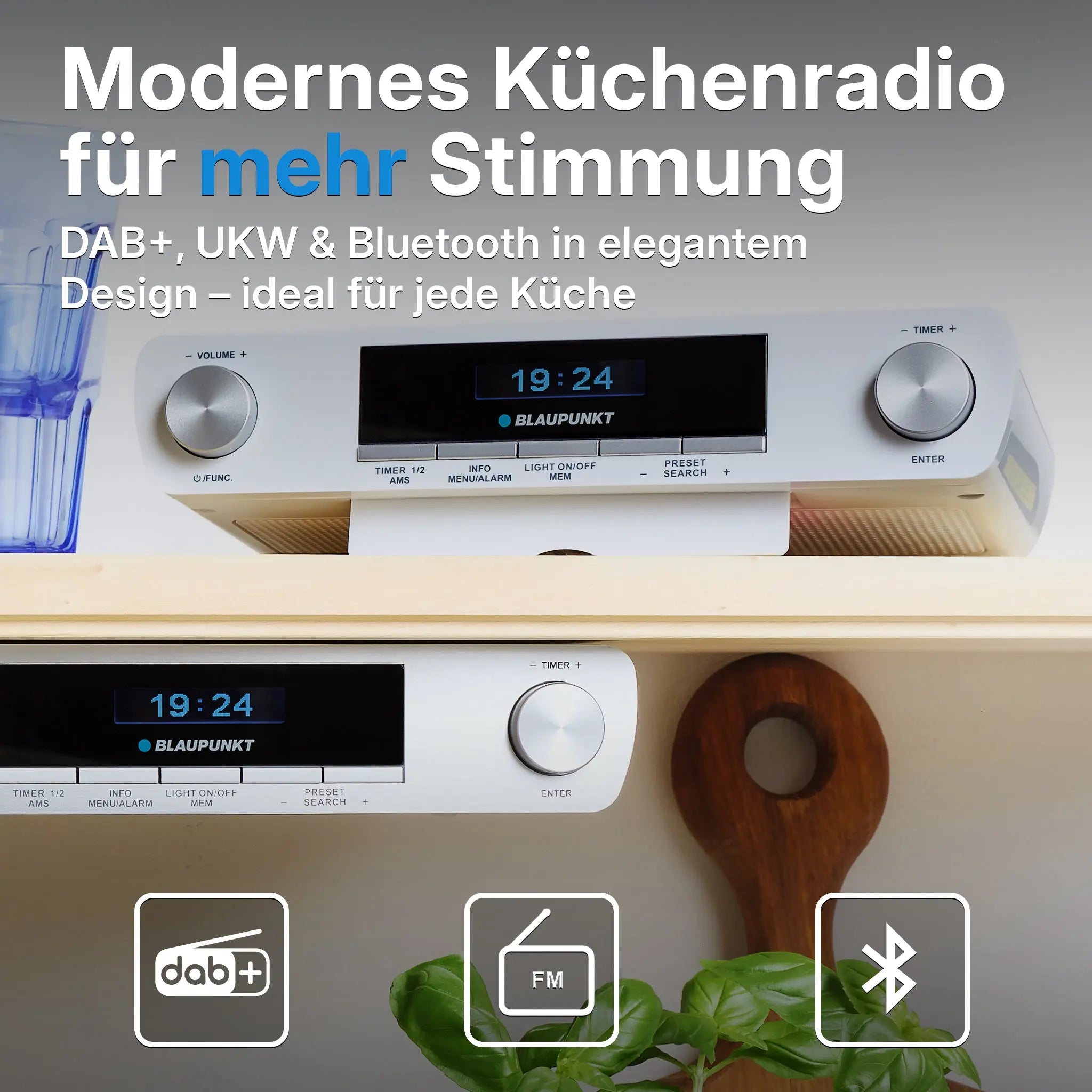 DAB+ Küchenradio mit Bluetooth | KRD 30 Blaupunkt   