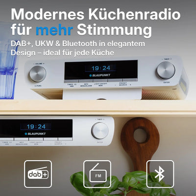DAB+ Küchenradio mit Bluetooth | KRD 30 Blaupunkt   