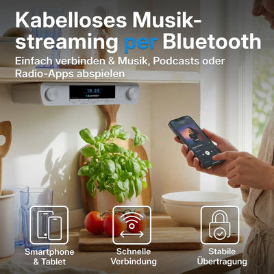 DAB+ Küchenradio mit Bluetooth | KRD 30 Blaupunkt   
