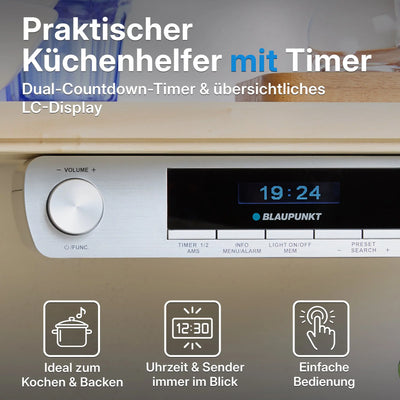 DAB+ Küchenradio mit Bluetooth | KRD 30 Blaupunkt   