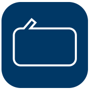 Icon invertiert - Radio