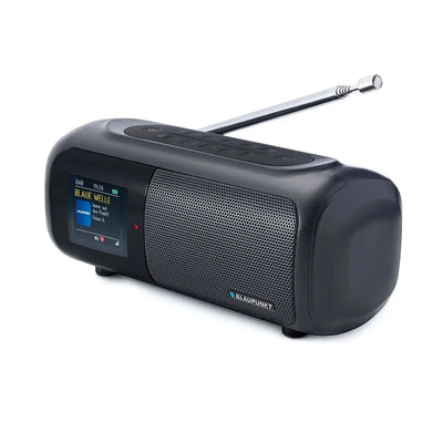 Blaupunkt BTR 100 DAB Radio Bluetooth with color display and antenna in black