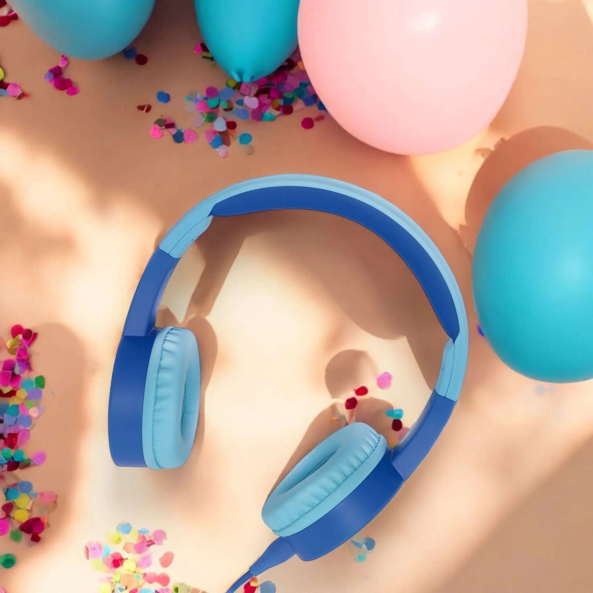 Blaupunkt Kids Kopfhörer mit KidsSafe-Technologie, sicher, robust und komfortabel, blau, für Kinder