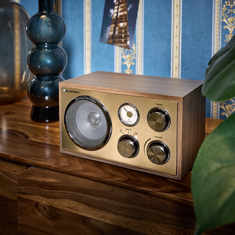Moodbild - Nostalgie Radio mit Bluetooth RXN 180 WN Messing