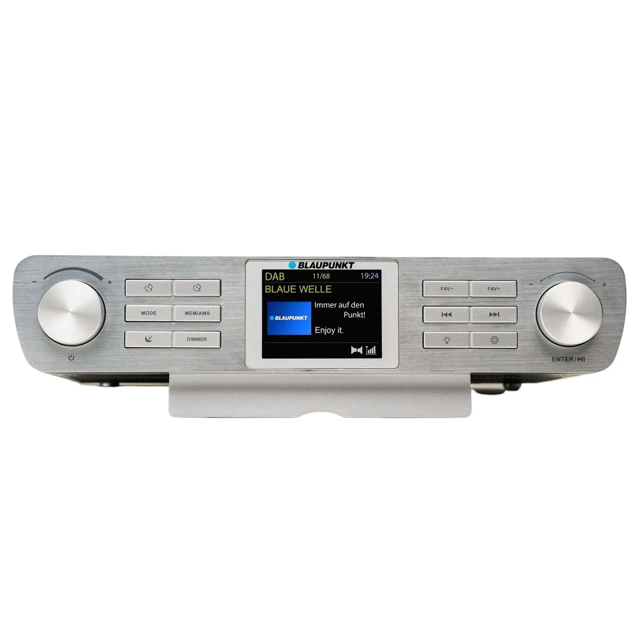 Küchenradio mit DAB+ und Bluetooth KRD 100 in weiß mit 2,4" Farbdisplay und Timerfunktion