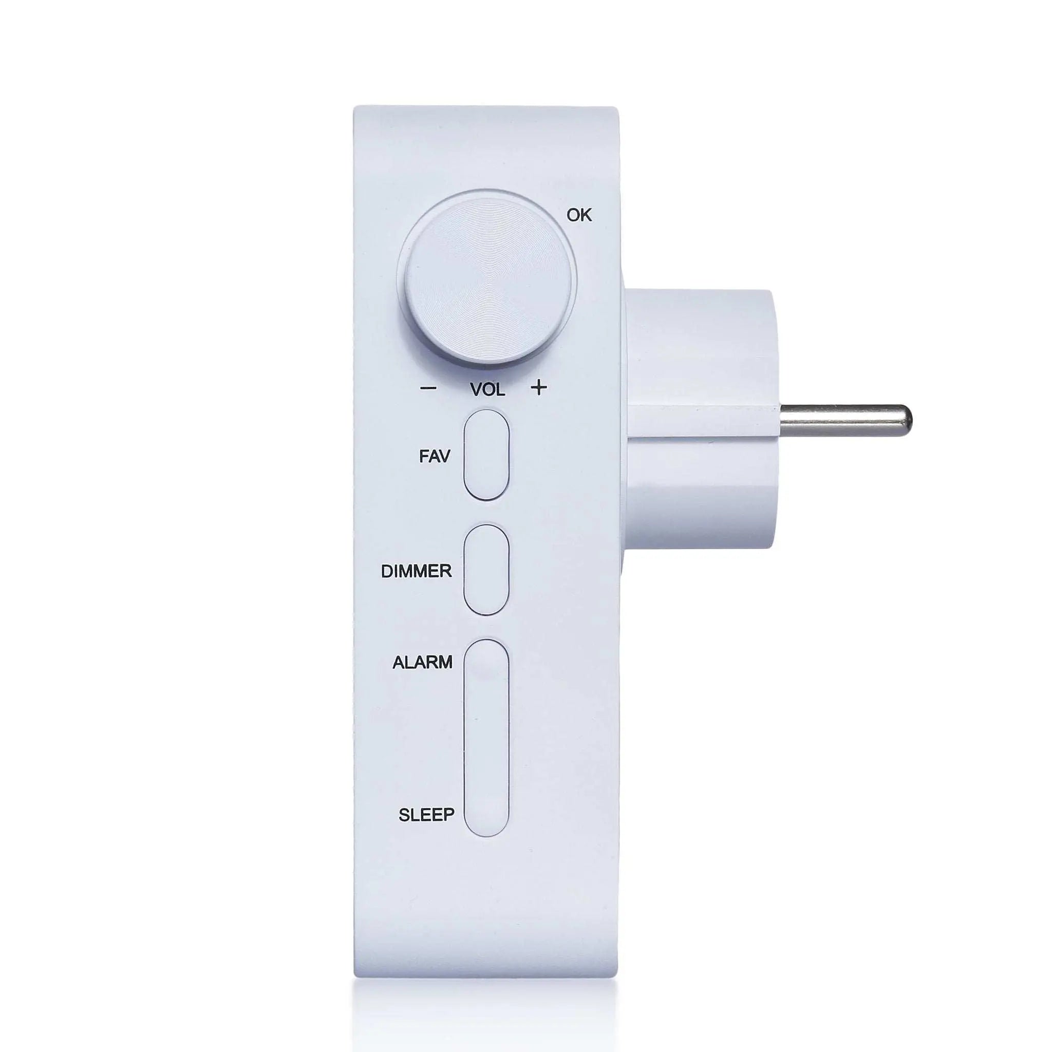 Steckdosen Internetradio PIB 100 WH mit Bluetooth, WLAN, Spotify Connect und kompaktem Design