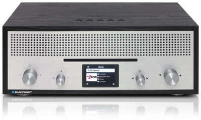 Nostalgie Internetradio mit CD | MILANO Schwarz - Blaupunkt Audio Deutschland Radio Schwarz