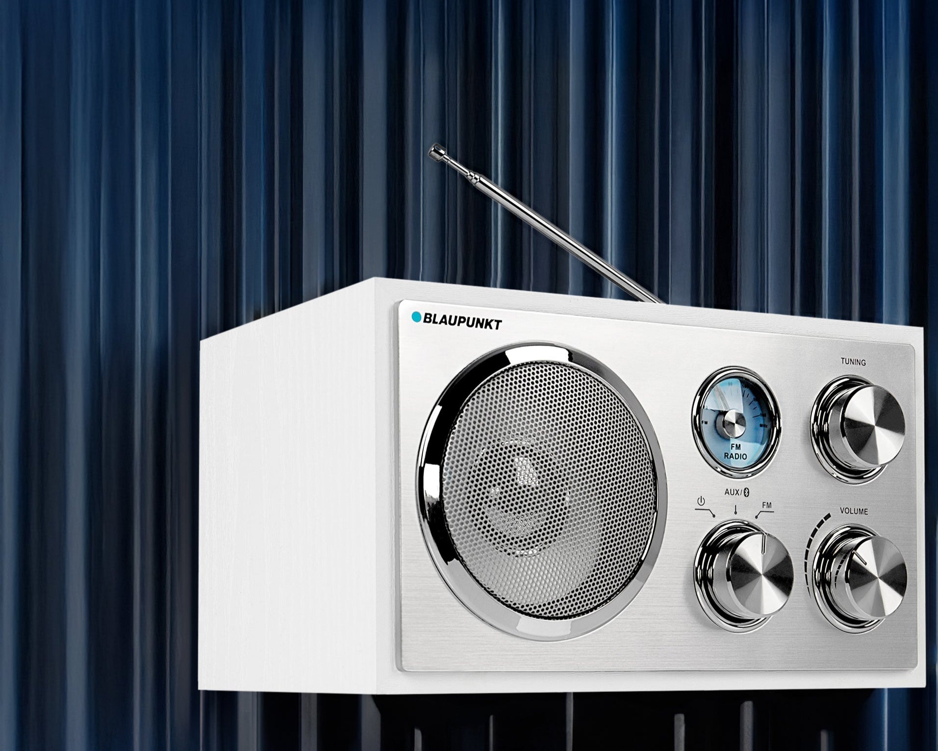 Moodbild - Nostalgie Radio mit Bluetooth RXN 180 WN weiß