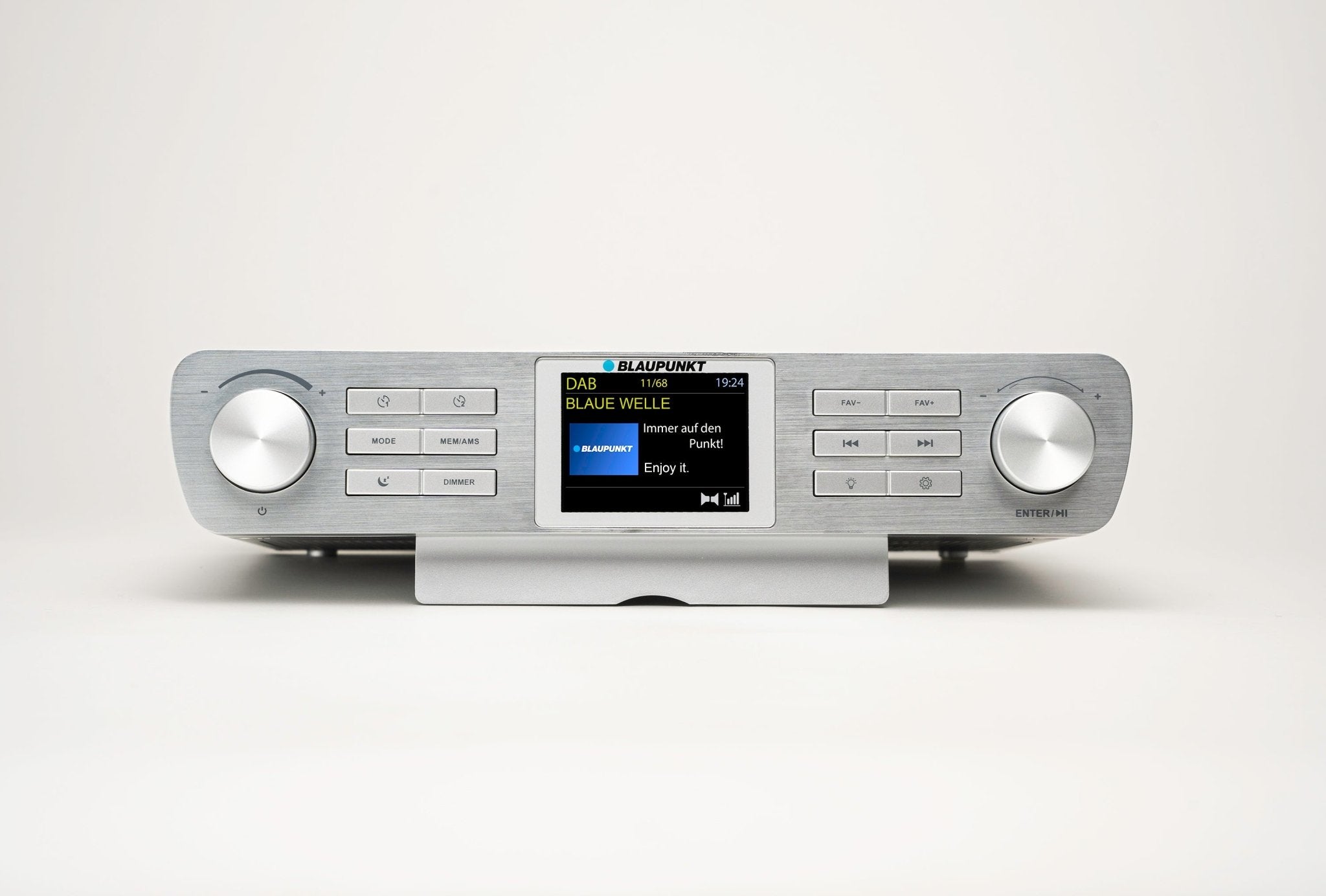 Küchenradio mit DAB+ und Bluetooth | KRD 100 silber