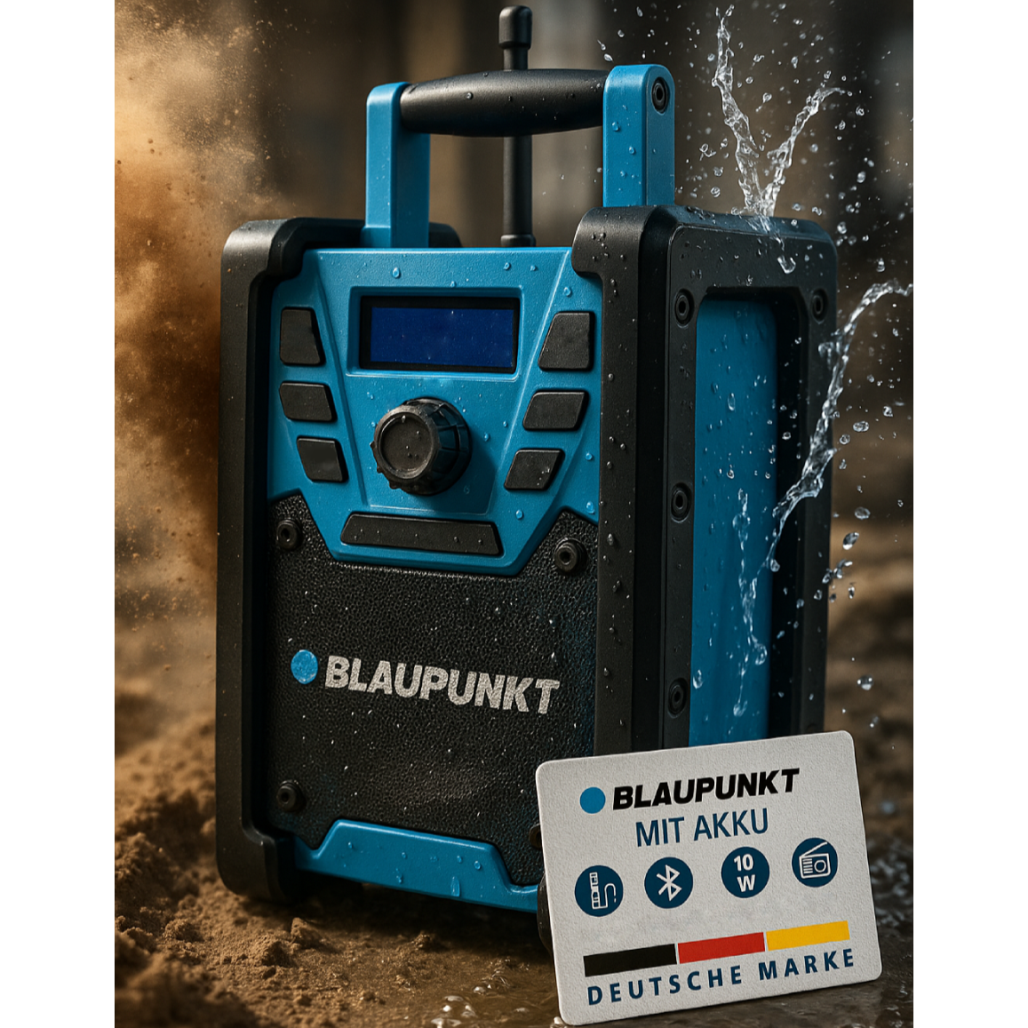 Moodbild - BSR 40 - Das robuste Baustellenradio