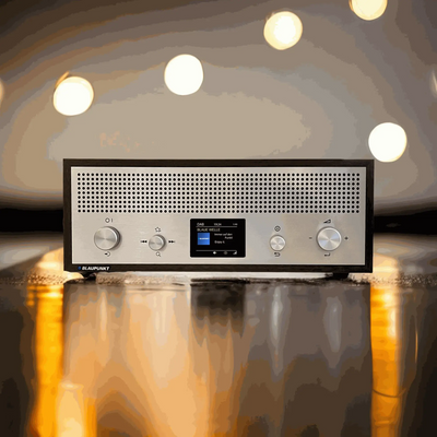 Nostalgieradio mit DAB+ und Bluetooth | VERONA Schwarz - Blaupunkt Audio Deutschland Radio Schwarz