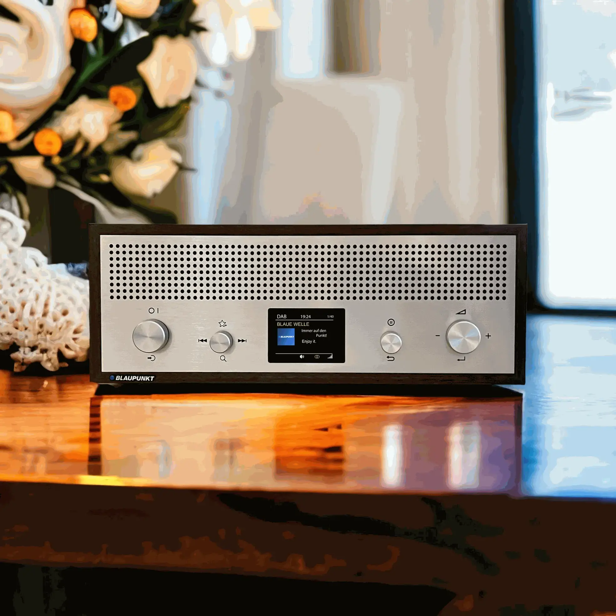 Nostalgieradio mit DAB+ und Bluetooth | VERONA Schwarz - Blaupunkt Audio Deutschland Radio Schwarz