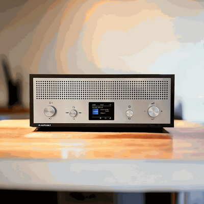 Nostalgieradio mit DAB+ und Bluetooth | VERONA Schwarz - Blaupunkt Audio Deutschland Radio Schwarz