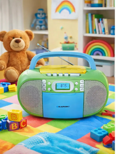 BOOMBOX MIT CD PLAYER FÜR KINDER | B 130 Multi Color Blaupunkt   