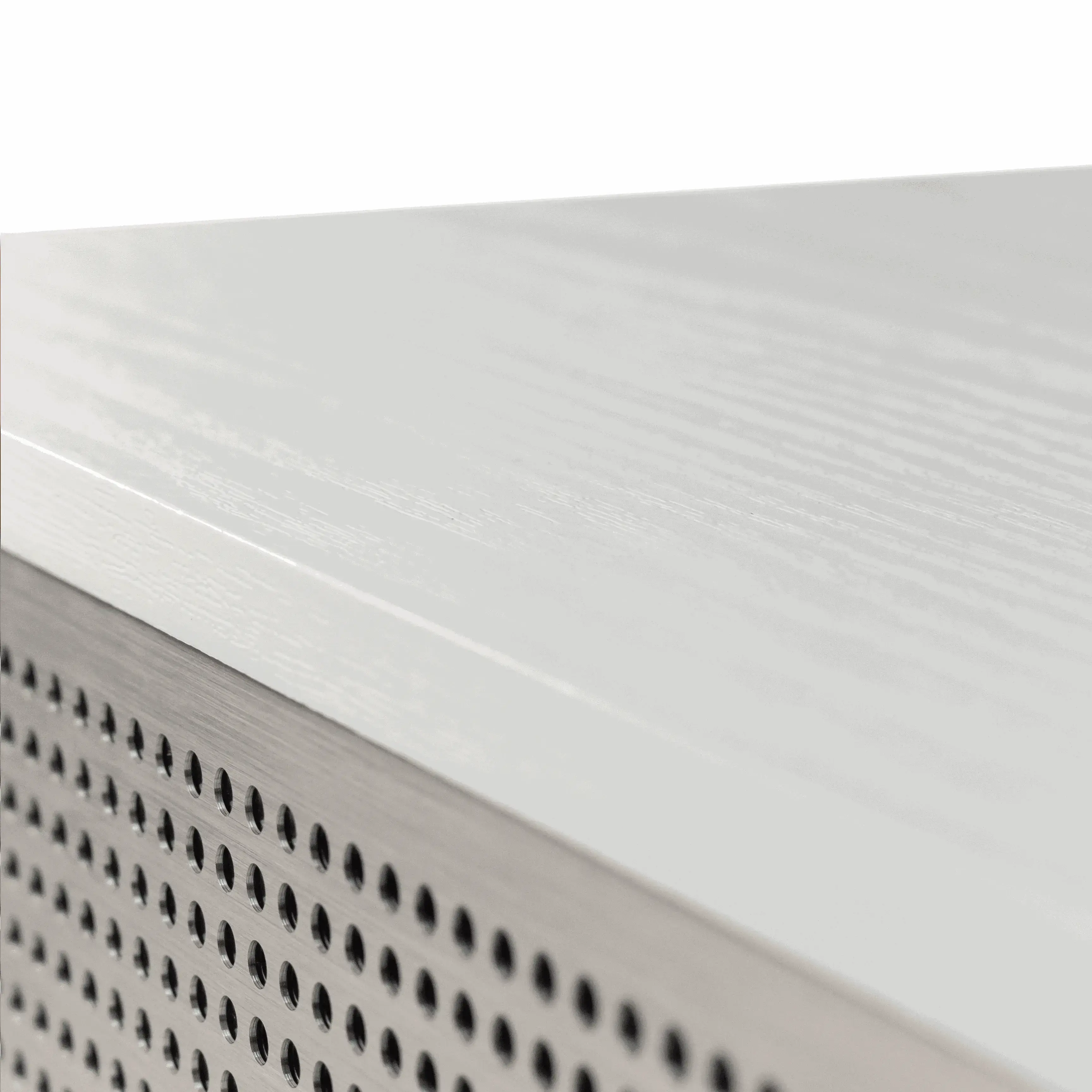 Nostalgieradio mit DAB+ in Weiß, Retrodesign mit Aluminiumfront und Holzkorpus, Bluetooth 5.0, USB-Ladefunktion, AUX-In, 15 Watt Lautsprecher