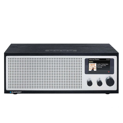 Blaupunkt Internetradio mit DAB+ Napoli in Vintage-Design mit Holzgehäuse und Farbdisplay
