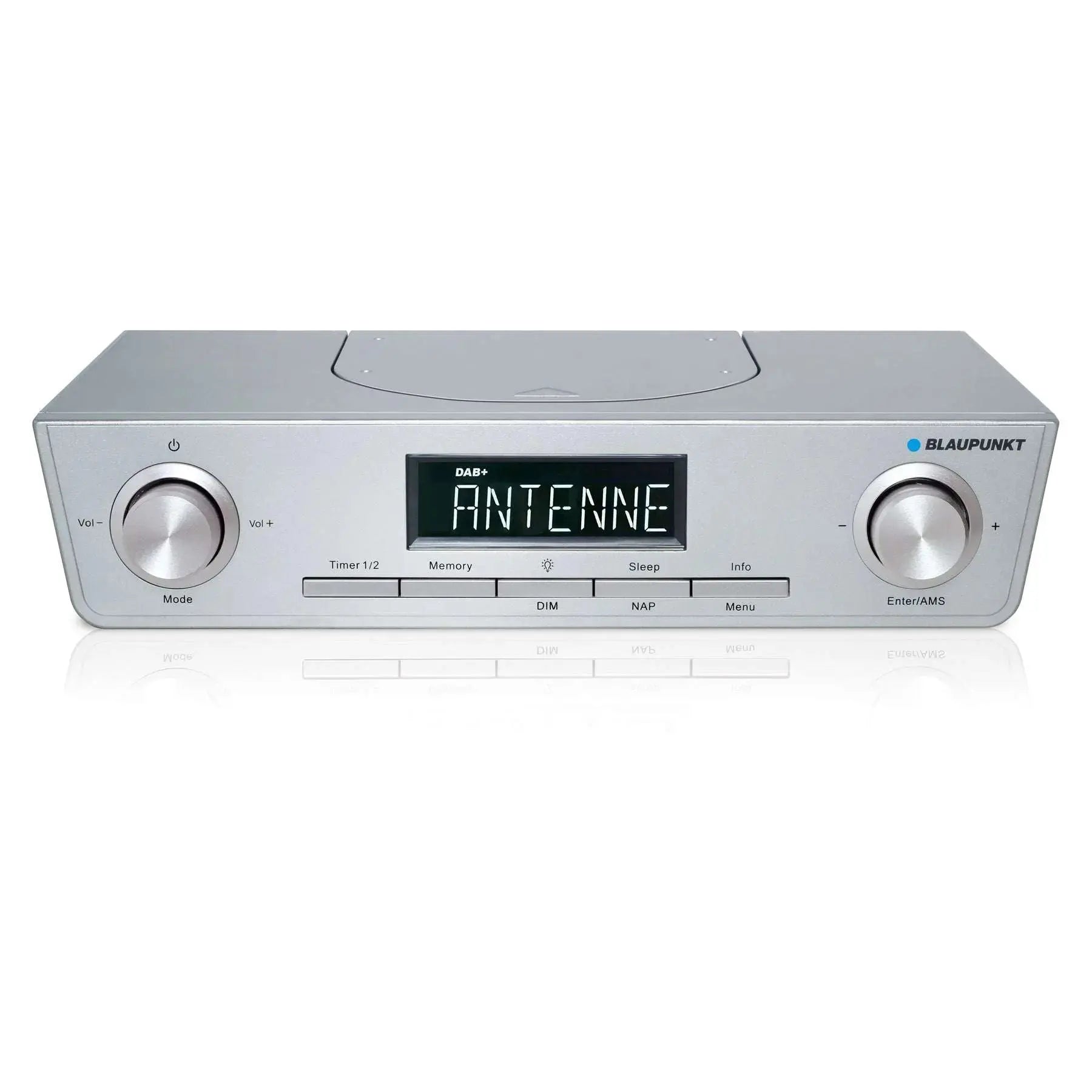 Blaupunkt Küchenradio mit DAB+ KRD 10, digitales Küchenradio mit großem LED-Display und integriertem LED-Unterbaulicht